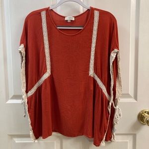 Umgee Rust Split-side Top